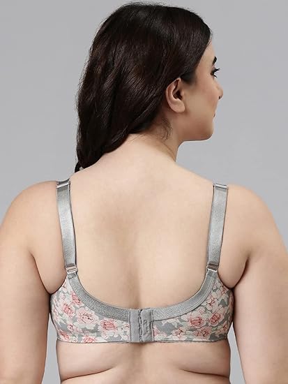 Enamor Women's Nylon Blend Non-Padded Bridal T-Shirt Bra – Non-Wired, Full Coverage, Smooth Contour Lift for a Transformed Silhouette